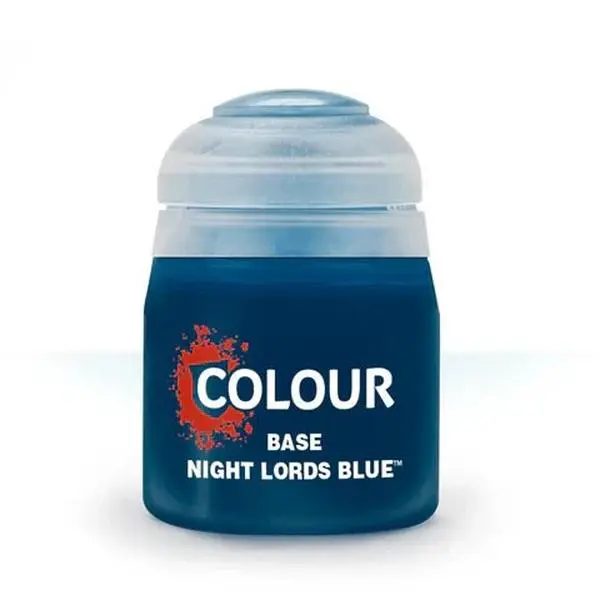 Citadel Paint Night Lords Blue 12ml - Original Color, High-Quality Paint for High-End Artistic Applications