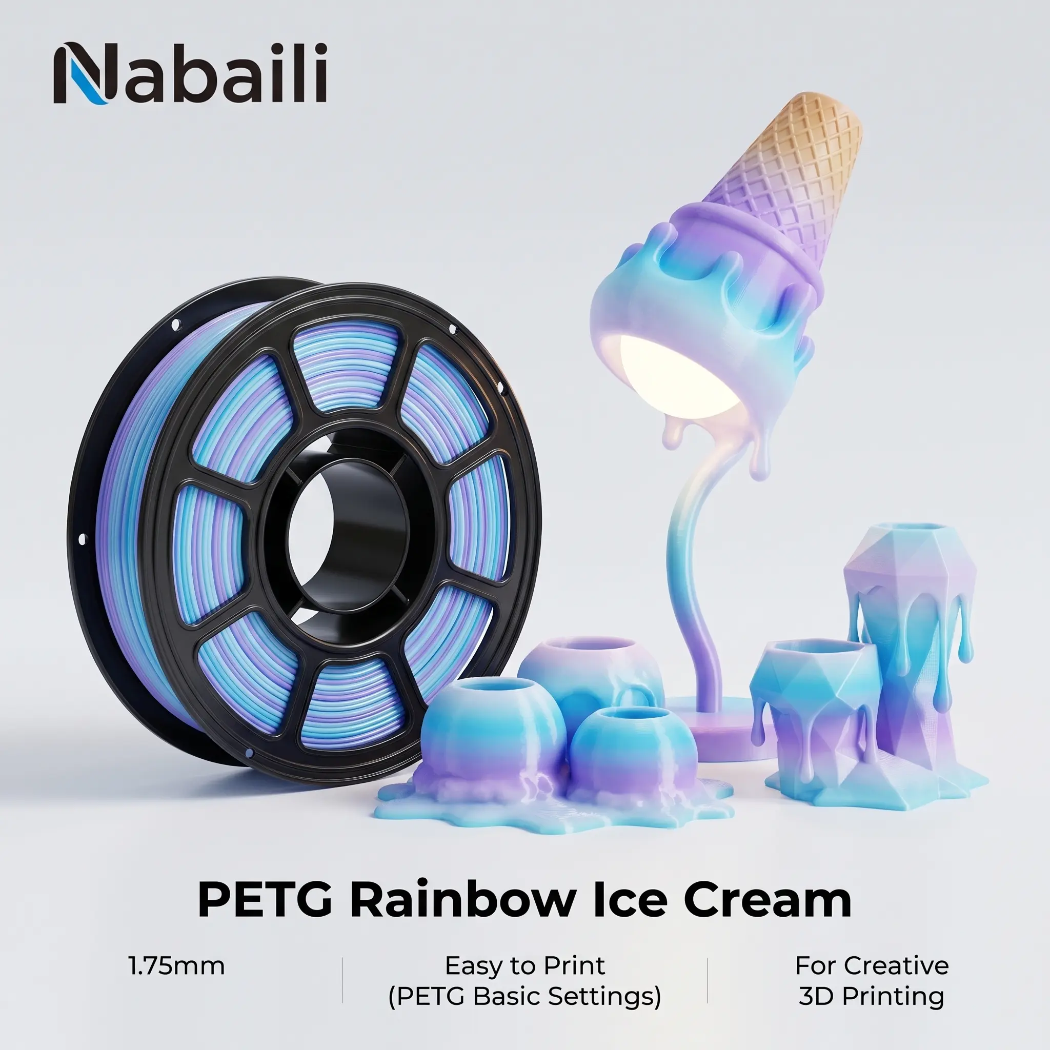 #CHBQL PETG 3D Filament, High-Precision 3D Printing Supply for Computers & Office Equipment Applications