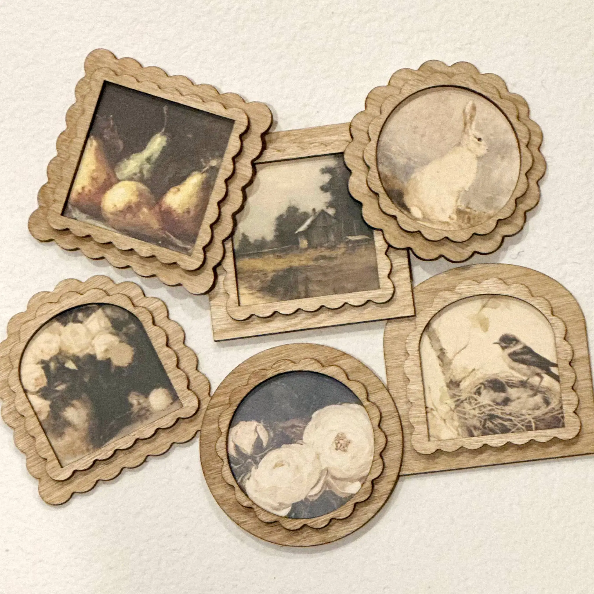 Moody Vintage Magnet