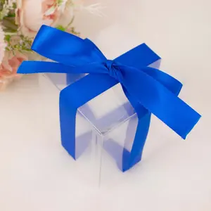 Royal Blue Single Face Decorative Satin Ribbon 100 Yards 7/8"