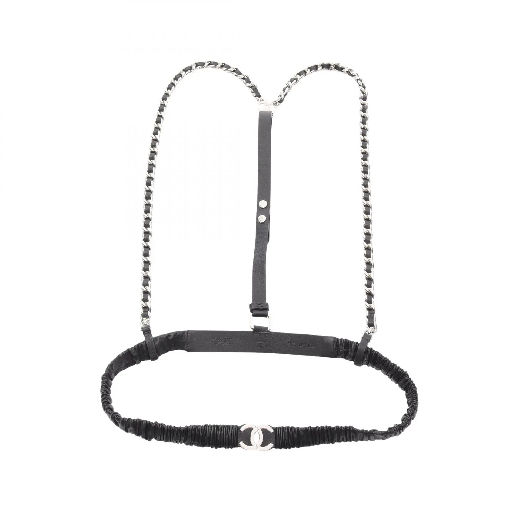 Pre-owned CHANEL Others Small Leather Goods Leather Belt