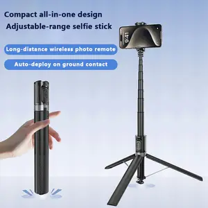 Selfie Stick with Wireless Remote, 69'' Cellphone Selfie Stick  Fill Light, for iPhone 16/15/14/14 pro/13/13 Pro/12/11/11 Pro/XS Max/XS/XR/X/8/7 and Android Smartphone(Upgrade) tiny tripod live streaming vlog#SummerWins#FathersDayGift