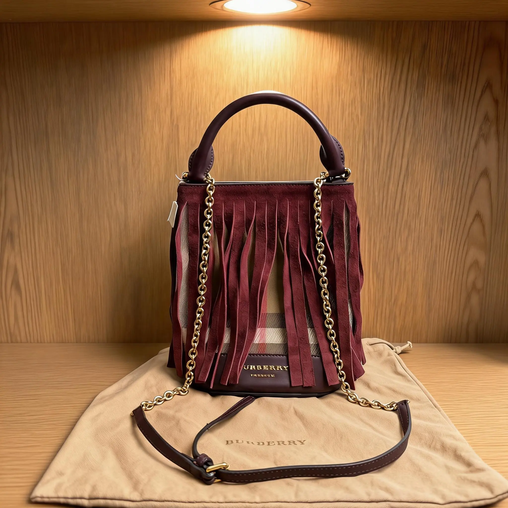 Pre-owned BURBERRY Leather Shoulder Bag C0708827212