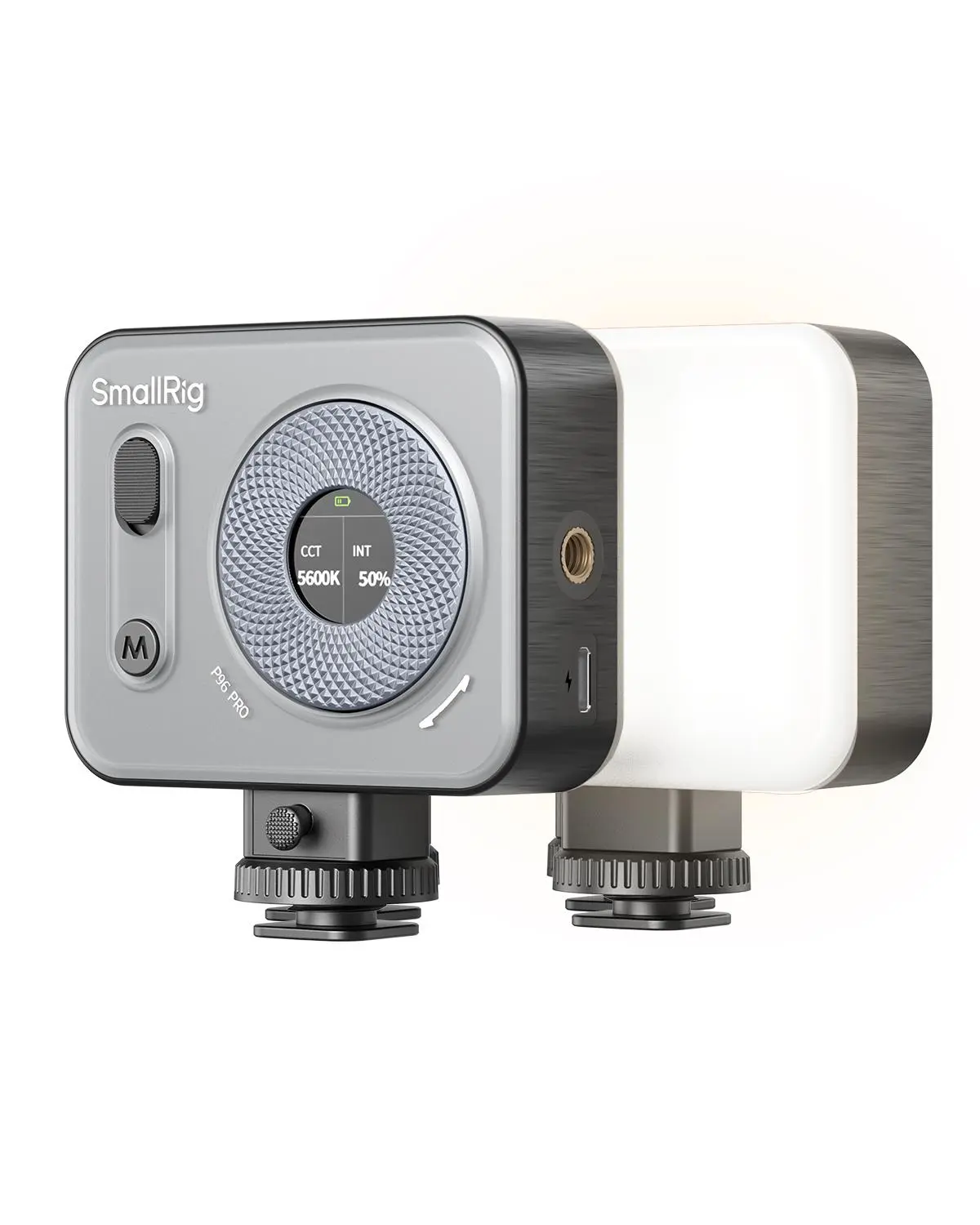 SmallRig Vibe P96 Pro Led Video Light, Portable Camera Light for Photography, Cold Shoe Light, CRI95+, 2500-6500K, 5 Effects, Fill Light Accessories for Content Creator, Streaming Black and pink 4660/4786 Smartphone Lighting,father'sdaygifts