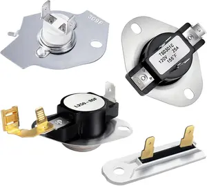 2025 UPGRADE 3387134 Cycling Thermostat 3392519 Dryer Thermal Fuse 3977393 Thermal Cut-off Switch 3977767 High Limit Thermostat Kit - Fit for Whirlpool Kenmore Maytag Dryer by Beaquicy
