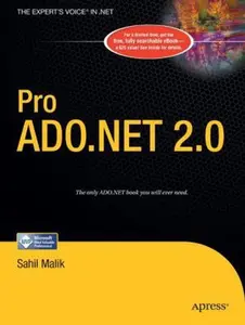 USED-Pro ADO.NET 2.0 by Malik, Nick (Paperback)
