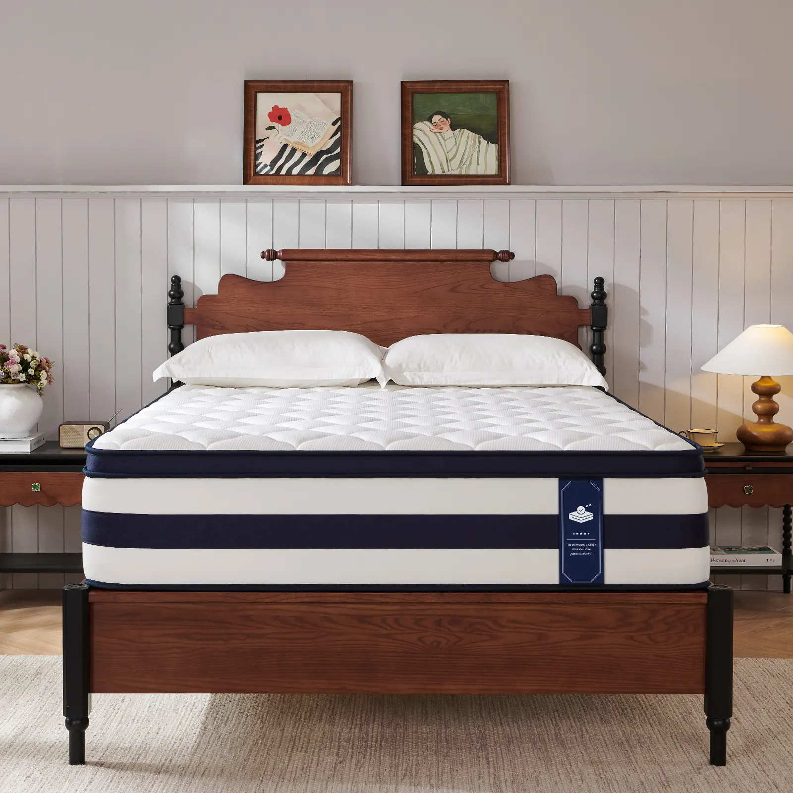 Resspry 12 Inch Gel Memory Foam Sprung Hybrid Mattress | Apex Collection