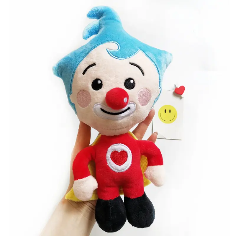 NEW 9.8 in Plim Plim Magician Clown Stuffed Toy, Durable Soft Fluffy Cute Stuffies, Soft Cuddly Children's Gift, Stuffed Animal Gifts