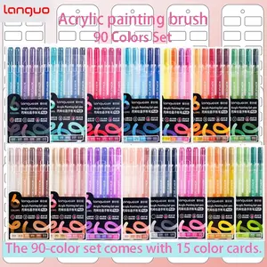 Acrylic Paint Brushes Set, Multiple Colors Available, Ideal for DIY Crafts & Art Projects, Durable Design, Perfect Gift Choice, Art Supplies