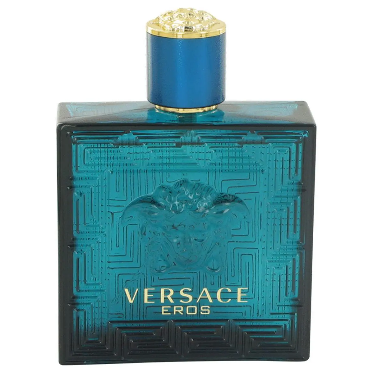 Versace Eros Eau de Toilette Spray for Men, 3.4 oz - Minty Fresh, Woody & Earthy Scent with Notes of Mint Oil & Ambroxan, Elegant Scent, Botanicals Scent Men's Fragrance