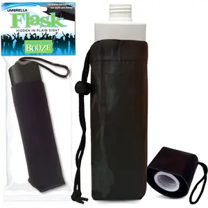 Smuggle Your Booze Umbrella Flask 9oz Flask | Cruises | Nightclubs | Sporting Events | Concerts | Beach & Pool | Drinkware Drink Portable