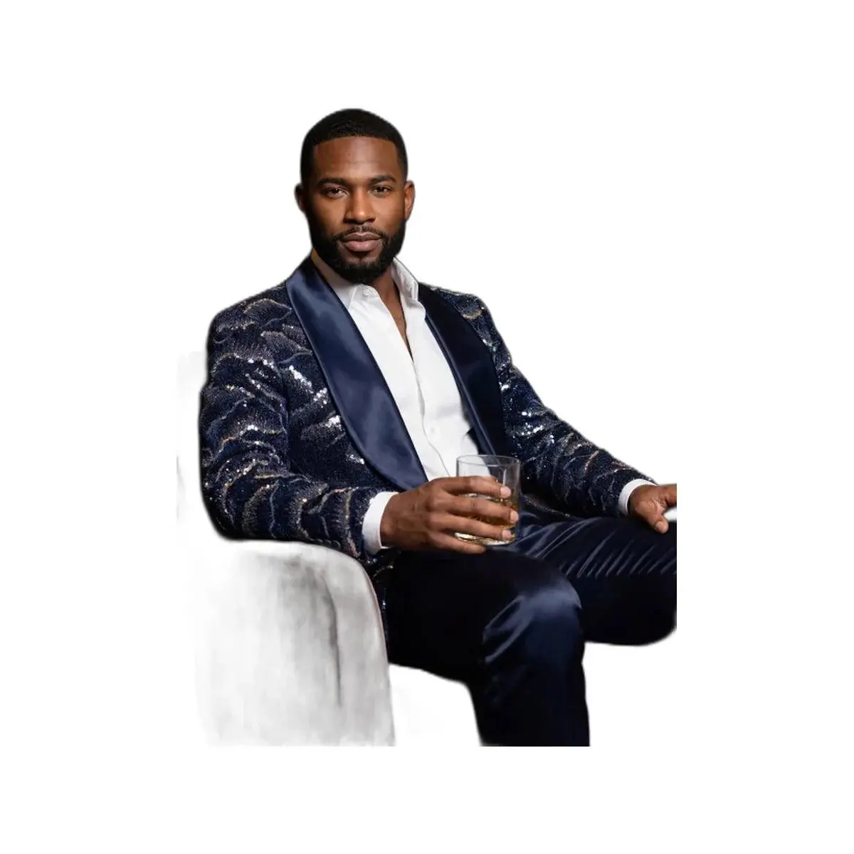 Navy / Silver Blazer