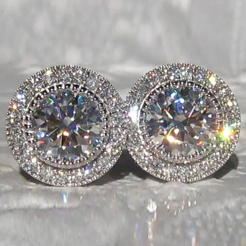 Elegant Rhinestone Decorated Stud Earrings, Stud Earring Jewelry, Fashionable Matching Earrings for Women, Daily Use, All-match Accessory, High Quality Earrings, Studs Earrings