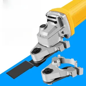 Multi-Use Angle Grinder Adapter - Metal Conversion Kit with Adjustable Base & Universal Design - Angle Grinder to Cutter Modification Accessory - Woodworking, DIY Projects Ready - Ideal for DIY Enthusiasts, Woodworkers & Tool Operators