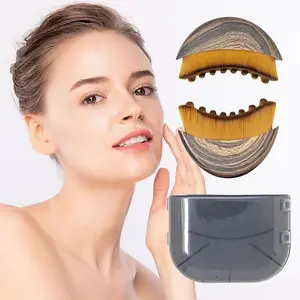 Lymphatic Contour Face Brush, Lymphatic Brush Set – 1 Brush With Box, Contour Face Brush For Lymphatic Drainage, Lymphatic Drainage Massager, Ergonomically Designed To Fit The Skin Precisely
