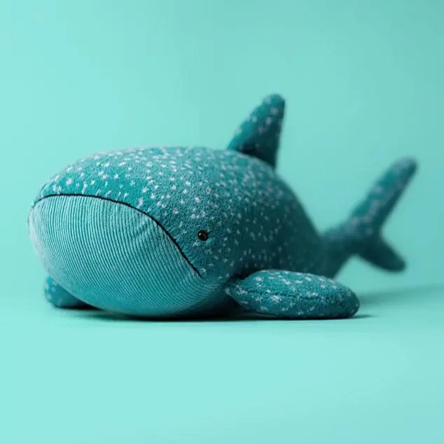 Jellycat Gobfrey Whale Shark Plush Stuffed Animal - Ultra-Soft Ocean Collectible Toy, Cute Gift for Kids & Adults