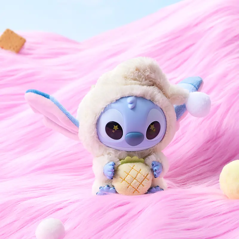 MINISO Disney Stitch Sweet Dream Series Blind Box Plush Keychain, Cute Lilo & Stitch Collectible Pendant Mystery Box, Kawaii Plush Bag Charm, Gift for Girls Fans Collectors