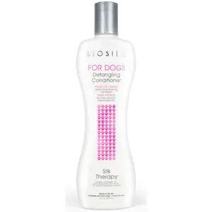 BioSilk Silk Therapy Detangling Conditioner for Dogs Sulfate and Paraben Free 12 fl oz