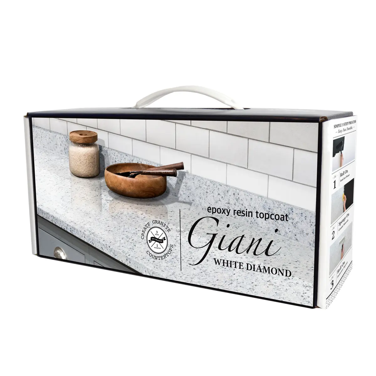 Giani Granite Countertop Paint Kit with Epoxy Topcoat