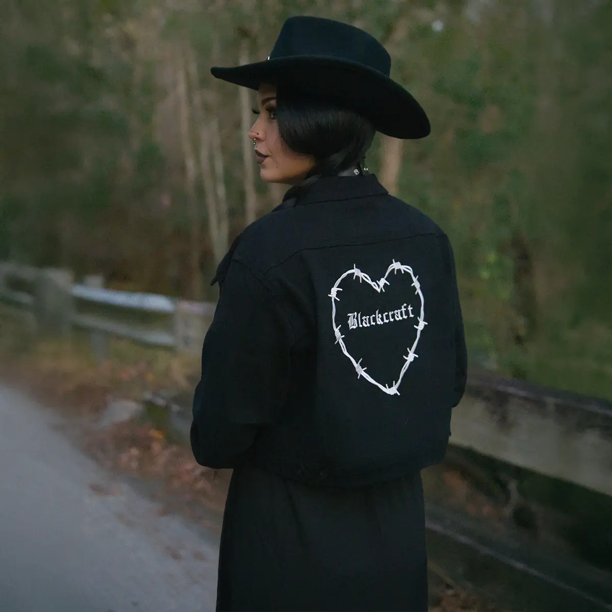 Dark Hearts Denim Jacket