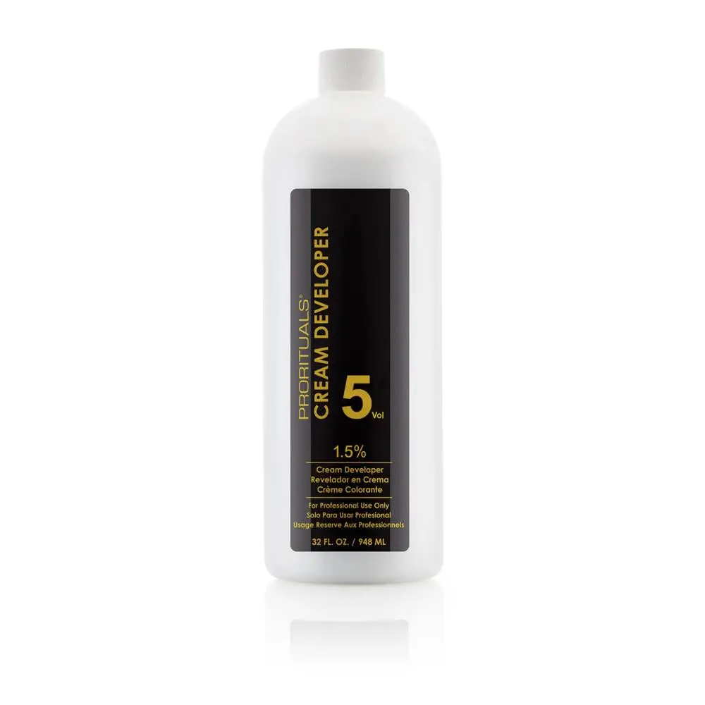 Prorituals 10 Volume Developer with Hydrogen Peroxide for Hair Color, Multi-Use Formula, Lightens 0-1 Tones, 33oz (975ml), Lightens 3+ Tones