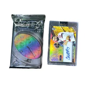 Wild Card QB1 on the Clock Breakers Brick sports cards