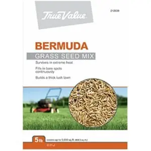 212 MAIN 5 lbs Unhulled Bermuda Grass Seed Mix, Premium Lawn & Turf Grass Seeds, Garden Supply for Home Improvement Lawns, Premium Lawn Seeds