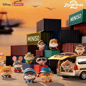 [Limited New Product] MINISO Disney Zootopia Series Knee-Hugging Crying Series Blind Box Figurine - Cute  075