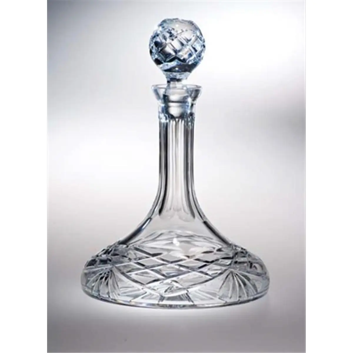 Majestic 32 oz Hand-Cut European Crystal Glass Liquor Decanter Set - 8x8x11 in, 4.8 lbs, Bar Utensils, Traditional Kitchenware Accessory, Ideal Gift for Casual to Traditional Celebrations