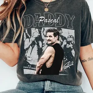 Daddy Pascal Is A State Of Mind Vintage Shirt, Gift For Fan Pedro Pascal