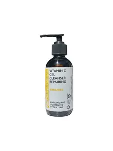 Silvana Miracle Organic Skincare Vitamin C Facial Cleansing Gel - Gentle, Brightening, Moisturizing, Hydrating Oxidation-Removing Formula