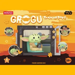 Star Wars Grogu Training Day Series  Exquisite Mini Action Figures Cute Collectible Ornaments Ideal Surprise Gifts For Star Wars Fans