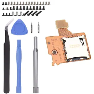 1 Pack Micro SD Card Reader Replacement for Nintendo Switch HAC-SD-01, TF Memory Card Slot Socket Reader Board Replacement for NS Console