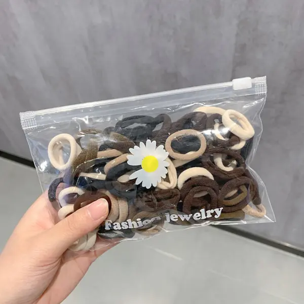 50 pieces in one set, multiple styles for daily matching. High elastic, stretchy and not tight, comfortable to wear all day