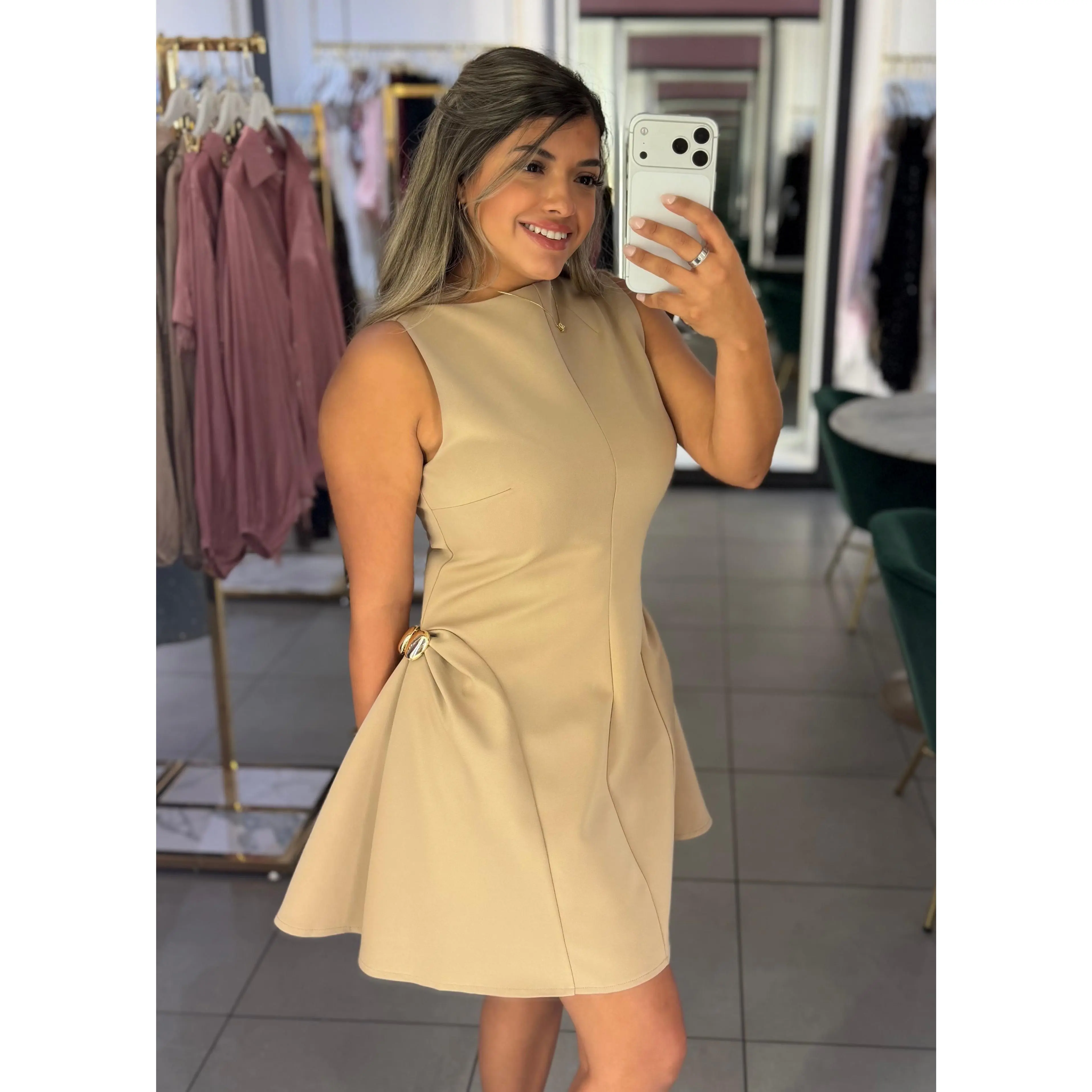 Farah Sculpted Dress