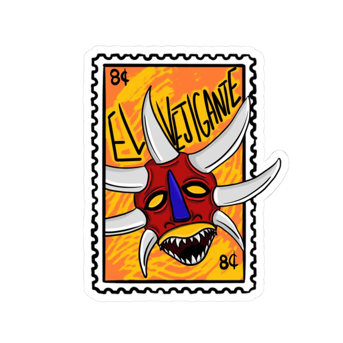 Puerto Rico, El Vejigante Cut Stickers - PR, Boricua sello, US State Pride Sticker, Laptop Decal,