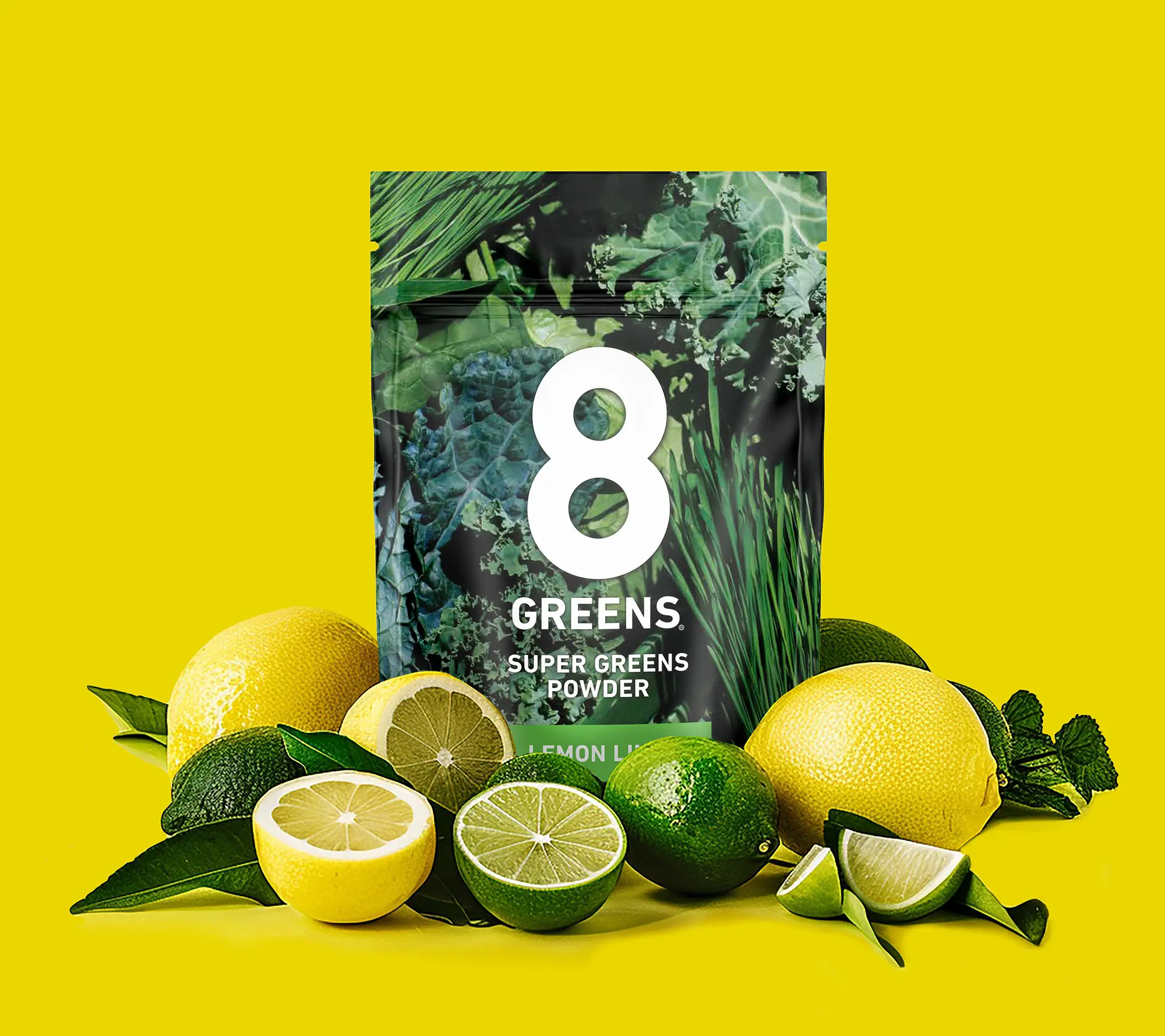 8Greens Super Powder Made From Real Greens 60 Servings