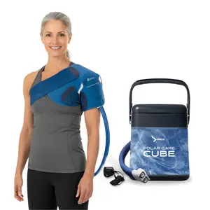 Breg Polar Care Cube w/ Shoulder Pad - Cold Therapy System for Post-Surgery Pain Relief & Swelling Reduction - Trusted by Healthcare Professionals