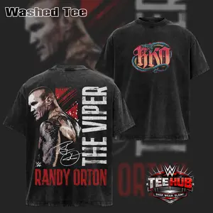Randy Orton the Viper Gritty Wwe Signature T Shirt, RKO WWe T-Shirt & Hoodie , Retro WWE Wrestling Graphic Tee for Fans, Gift for WWE Fans, Gift for Boyfriends ,WWE Fans Shirt, WWE Event Outfit