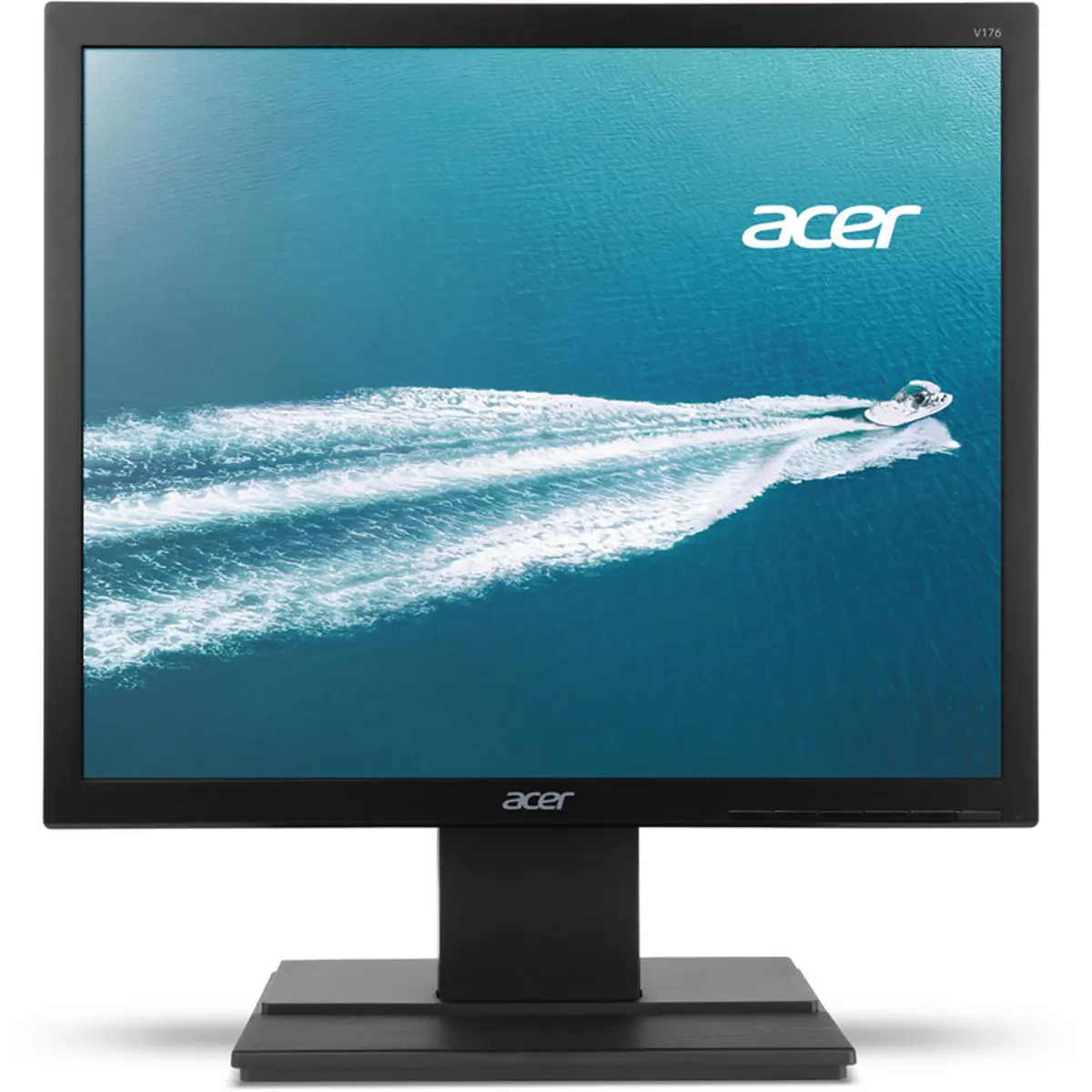 Acer V176L Essential 17" 5:4 SXGA TN LED Monitor, Black V176LB