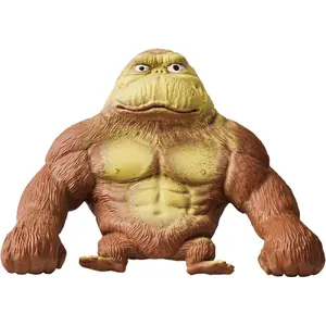 Soft & Cute Monkey Toy — Brown, Stretchy Gorilla: A Stretchable, Stress-Relieving Monkey Toy and Gorilla Squeeze Toy. A Fun, "Squishable" Sensory Stress Reliever—Specially Designed to Alleviate Anxiety for Men, Women, and Children. outdoorfun