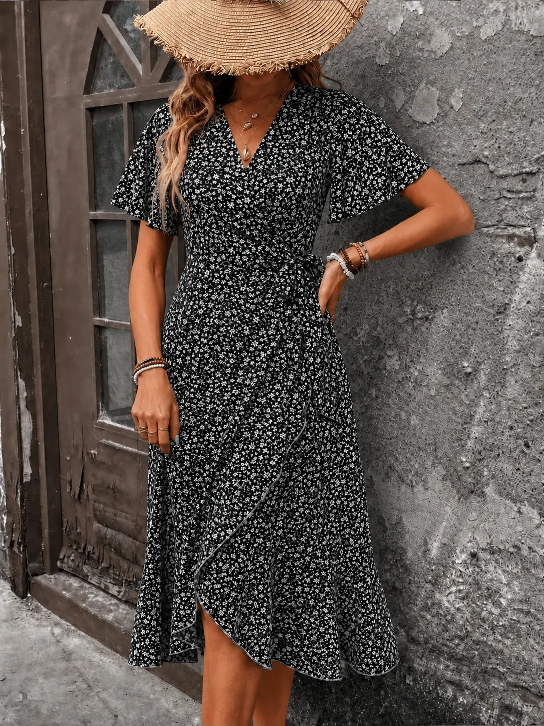 mini dress plaid Plus Size Blair Plaid Mini Dress