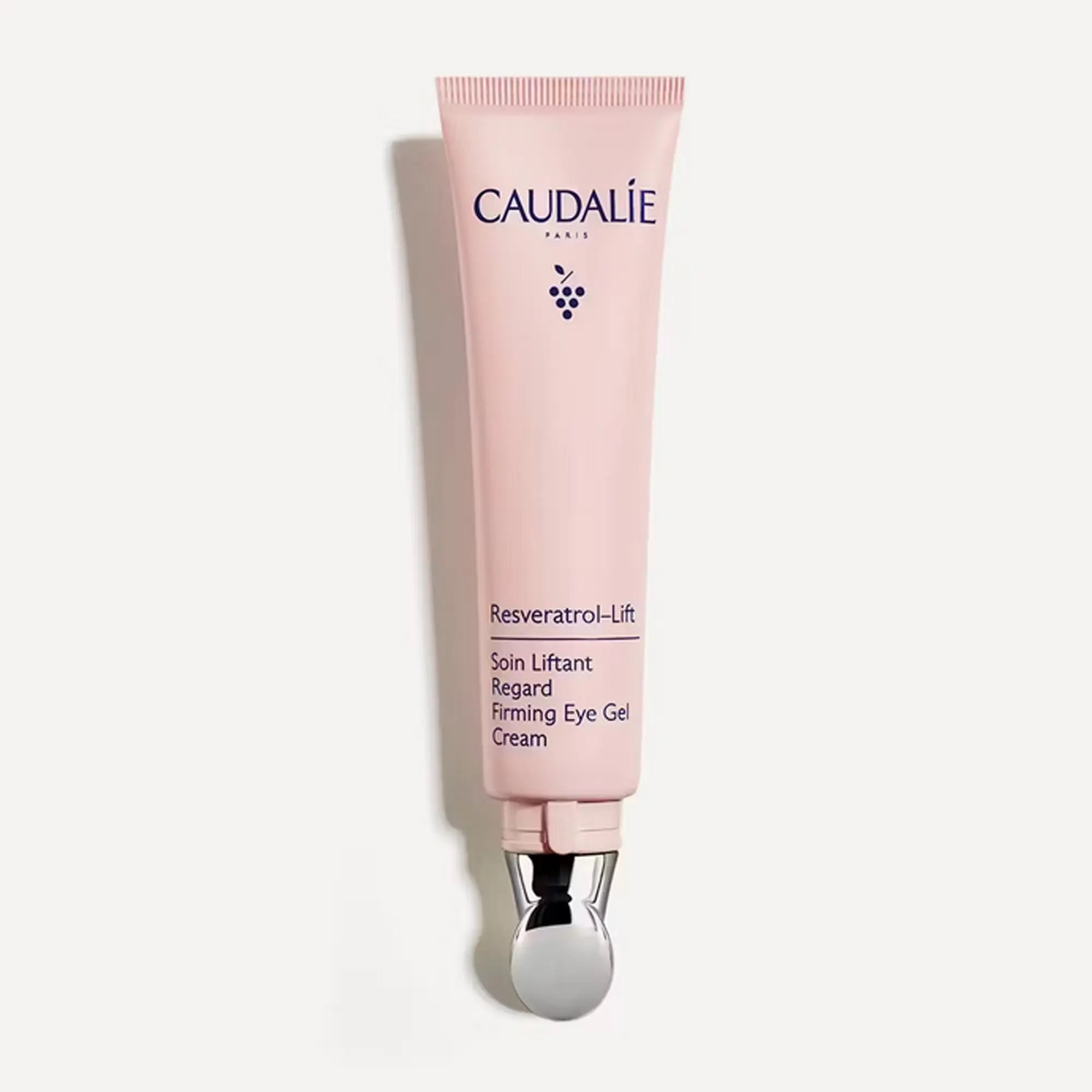 Caudalie Resveratrol-Lift Firming Eye Gel Cream with Vegan Collagen & Hyaluronic Acid, Smoothing Anti-Sagging Eye Treatment for All Skin Types, Anti-Sagging Eye Treatments