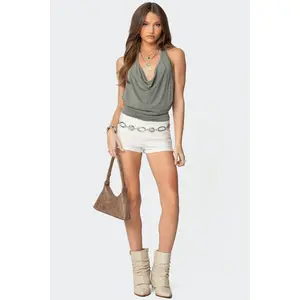 Dinah Denim Micro Shorts