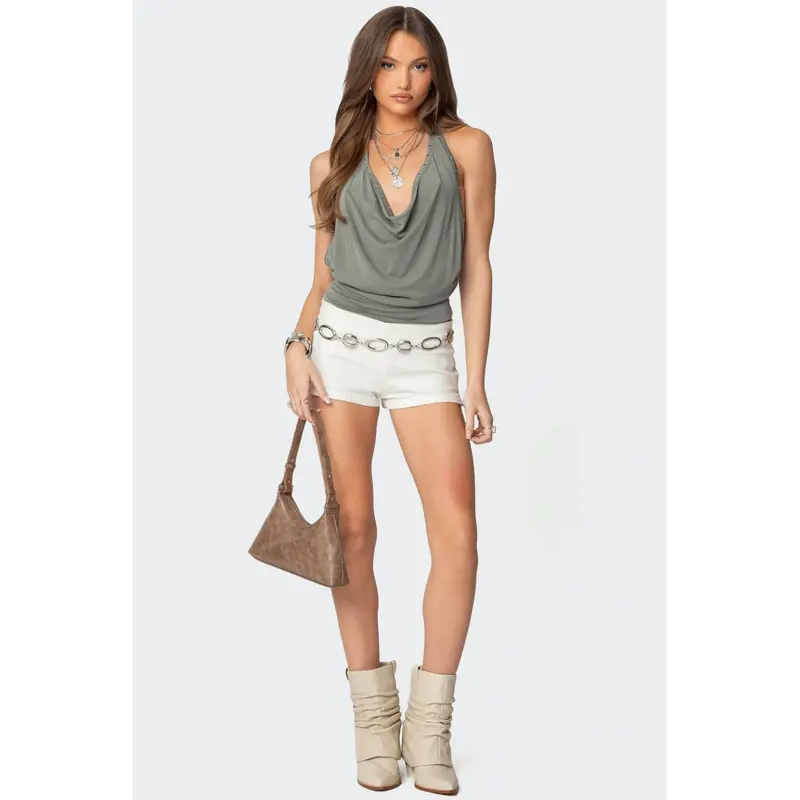 Dinah Denim Micro Shorts