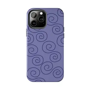 Gomu Gomu no Mi Devil Fruit Glossy Case for iPhone 17-7 Pro Max Plus & Samsung Galaxy S25-S21 Ultra Plus - Lavender Purple Anime Aesthetic Phone Cover unisex