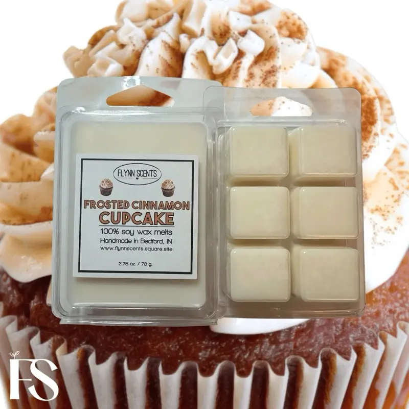Frosted Cinnamon Cupcake Wax Melts