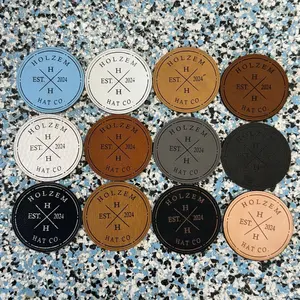 Custom Leather Patch Hats for Men and Women - Fashion Accessory