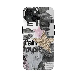 NYC Collage Phone Case | Retro Y2K Design, Aesthetic Cityscape Phone Cover for iPhone 16 15 14 13 12 11 Pro Plus Pro Max Xs Max Xr, Samsung