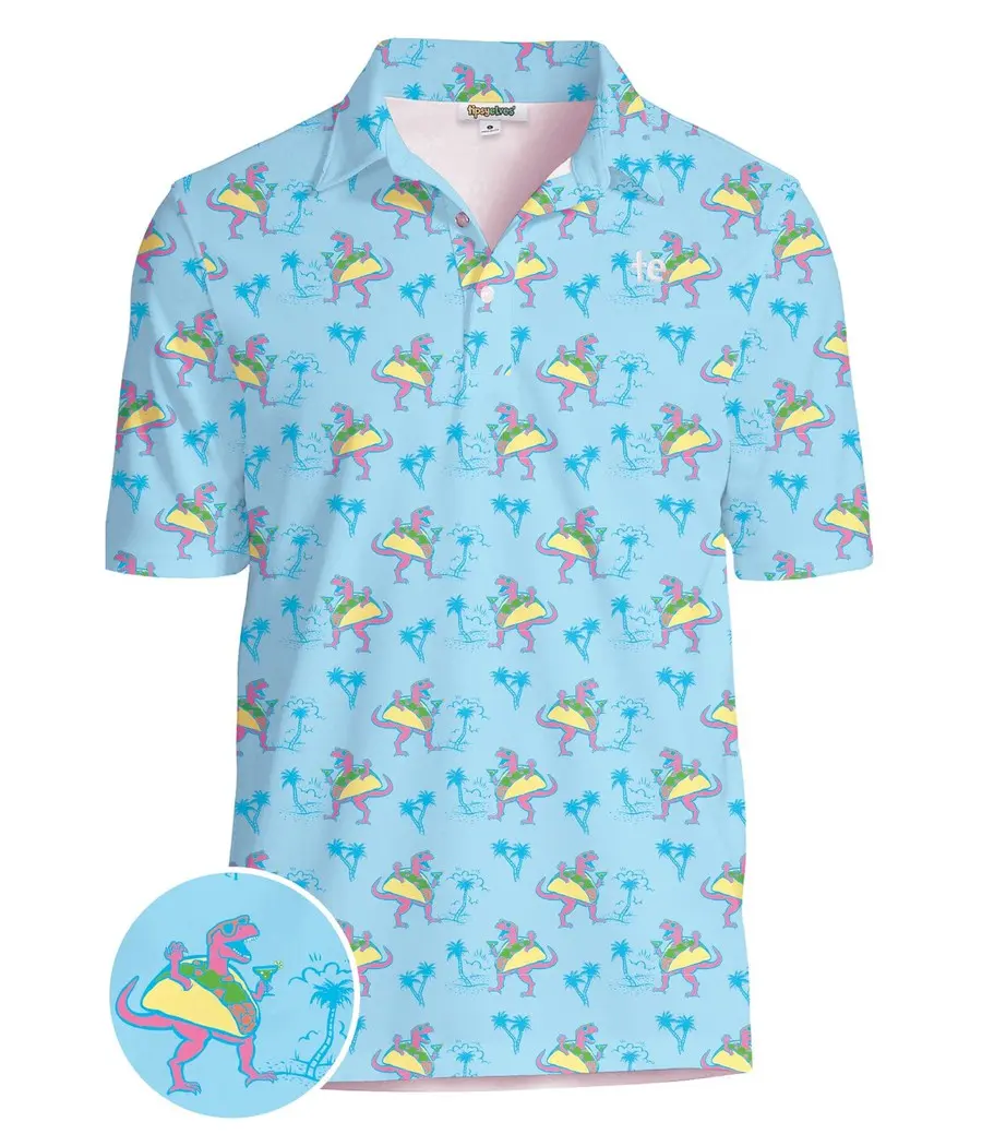 Men's Tacosaurus Pickleball Shirt Men's Tacosaurus Pickleball Shirt